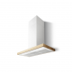 ELICA Campana decorativa  BIO WH/A 90 ROVERE. PRF0147266A. Ancho 90 cm, Blanco, Clase A+